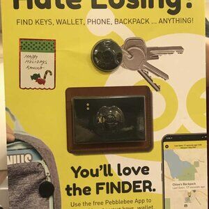 Brand New Pebblebee Finder - Bluetooth BlackCard Wallet Finder & Key Finder